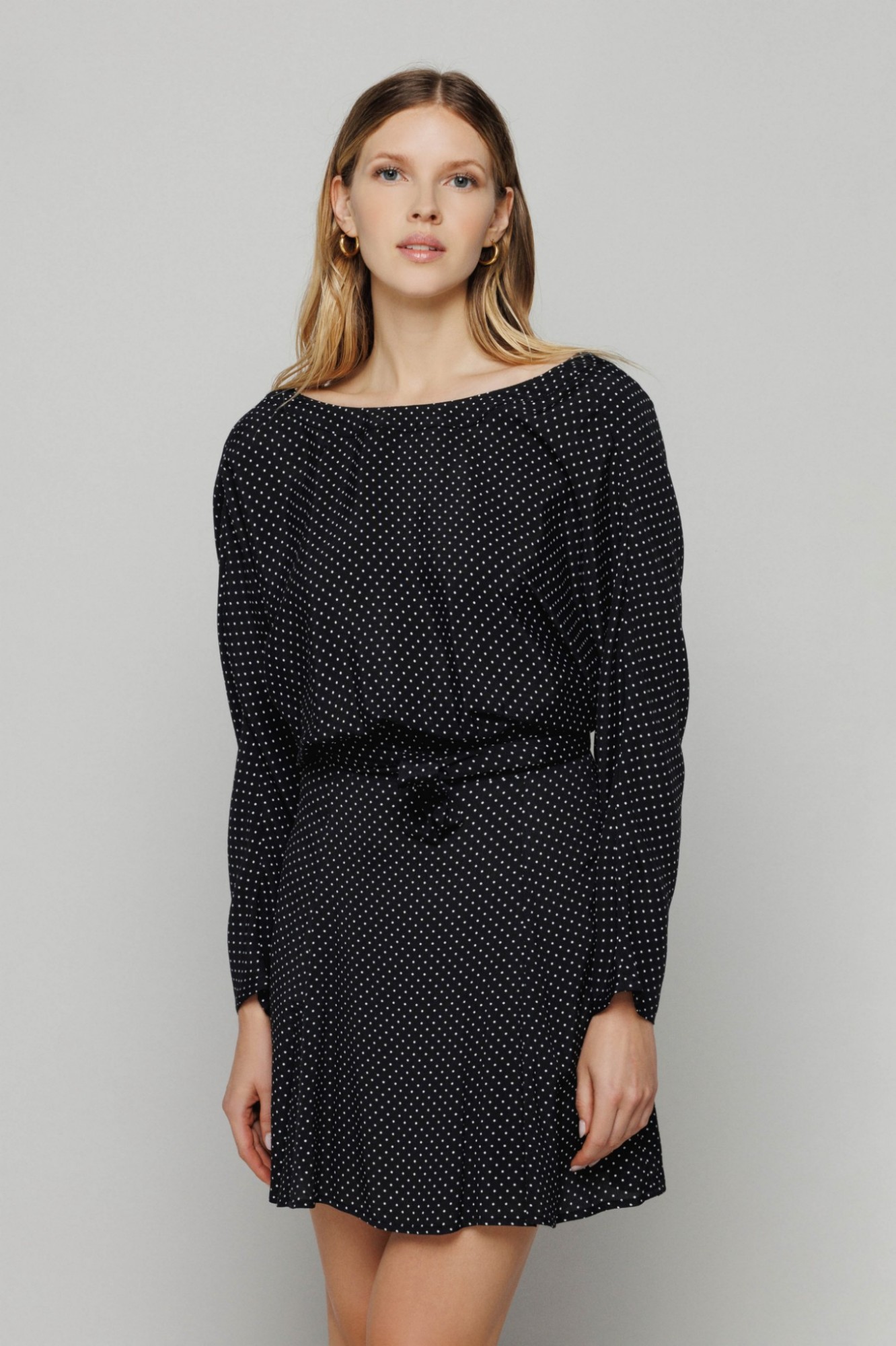 Carla - camicia con apertura sulla schiena • Mignonne noir