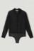 Olivia - camicia body  • Noir