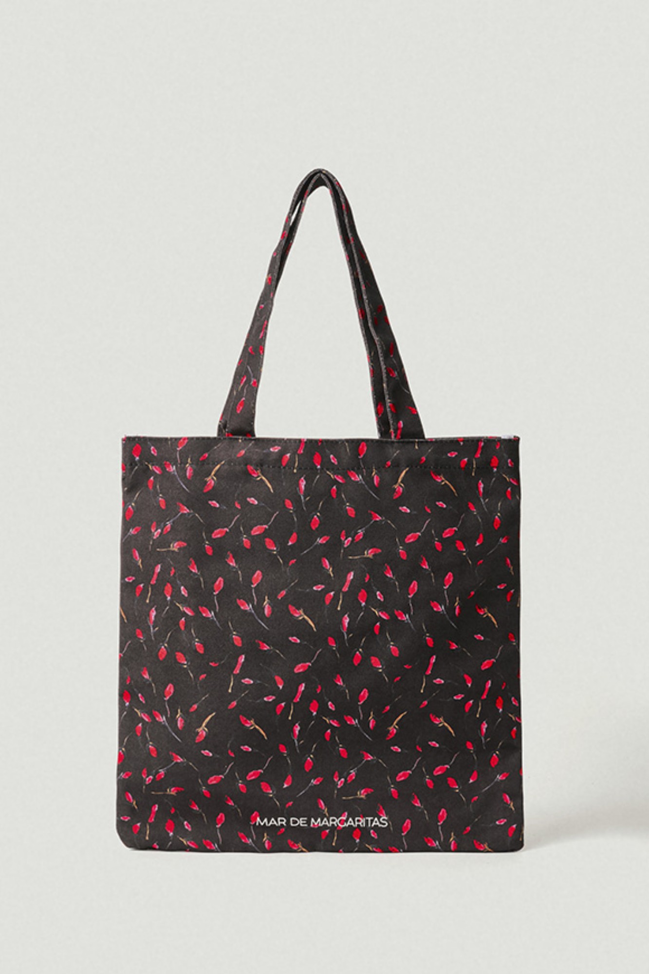 Tote bag a fantasia  • Tulipes noir