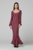Lady - Abito Lungo • Pois Piccolo Bordeaux