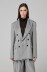 Helsa- Blazer Gessatp Doppiopetto Oversize • Grigio Melange