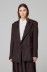 Helsa- Blazer Gessatp Doppiopetto Oversize • Moro