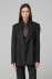 Helsa- Blazer Gessatp Doppiopetto Oversize • Nero