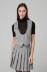 Agata- Gilet Gessato • Grigio Melange