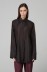 Ginny - Camicia Over Trasparente Con Spalline • Nero