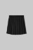 Sienna - Gonna Corta A Pieghe • Nero