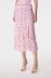 Roxana - Gonna Midi Con Spacco Laterale • Rose Rosa